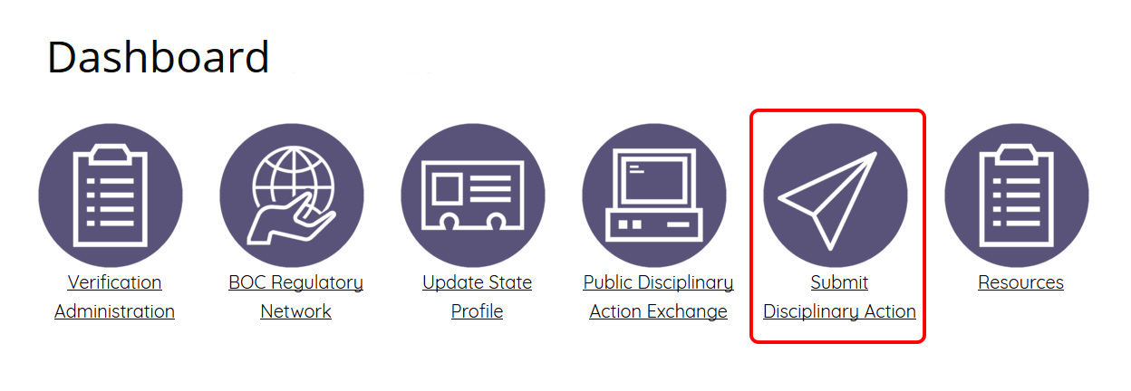 Regulatory Connect Dashboard Dae